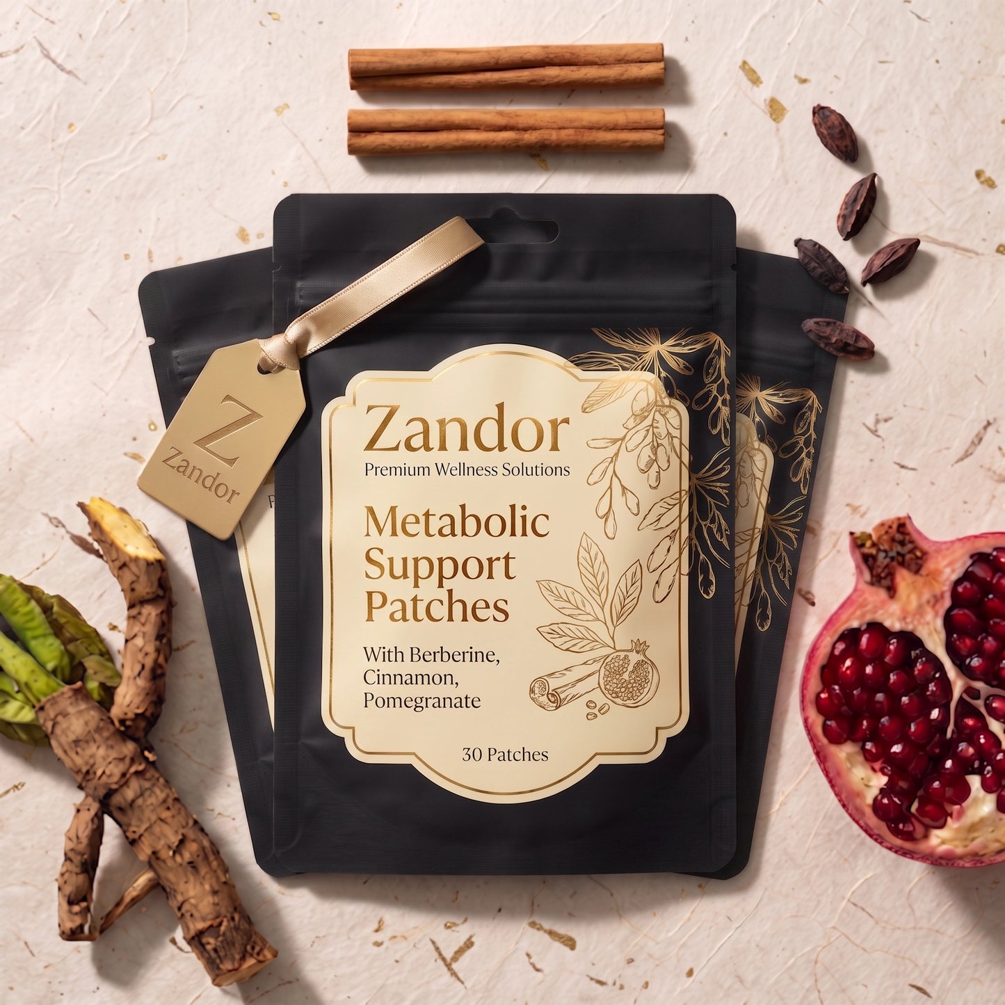 Zandor™ Berberine Metabolic Patches