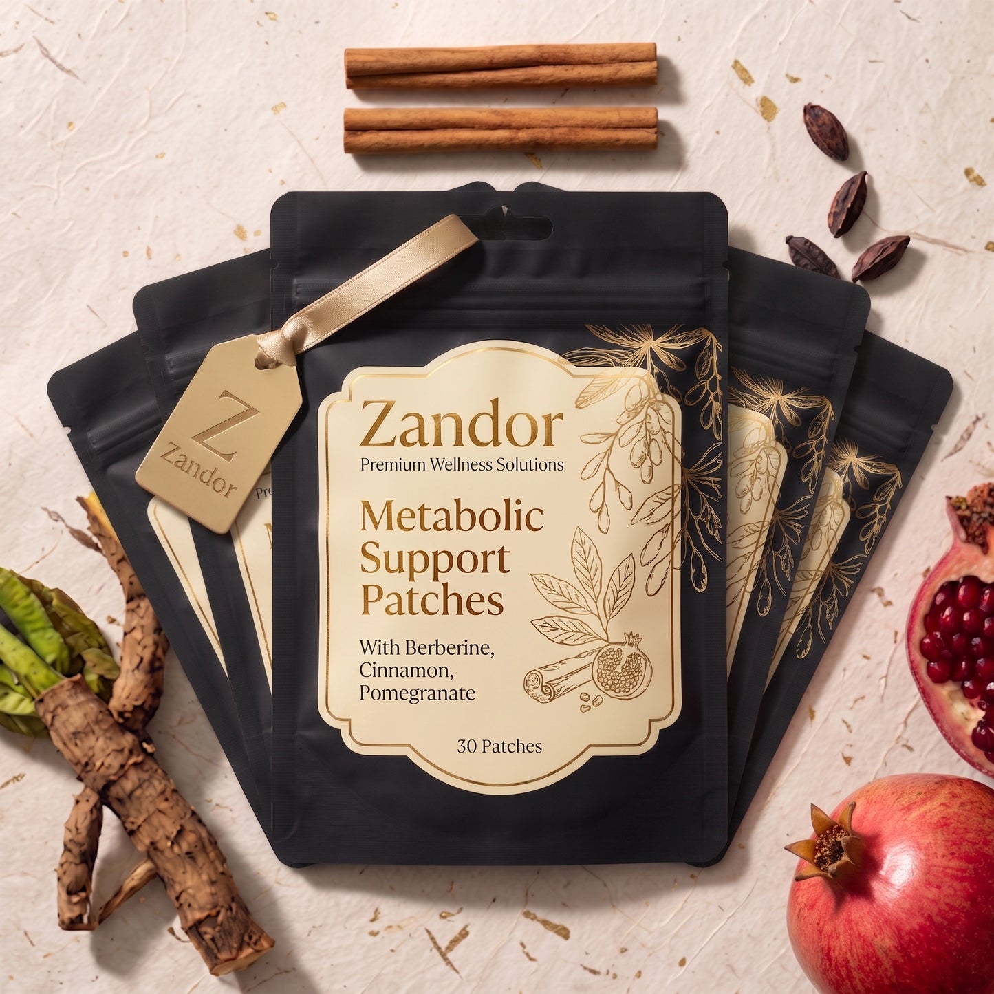 Zandor™ Berberine Metabolic Patches